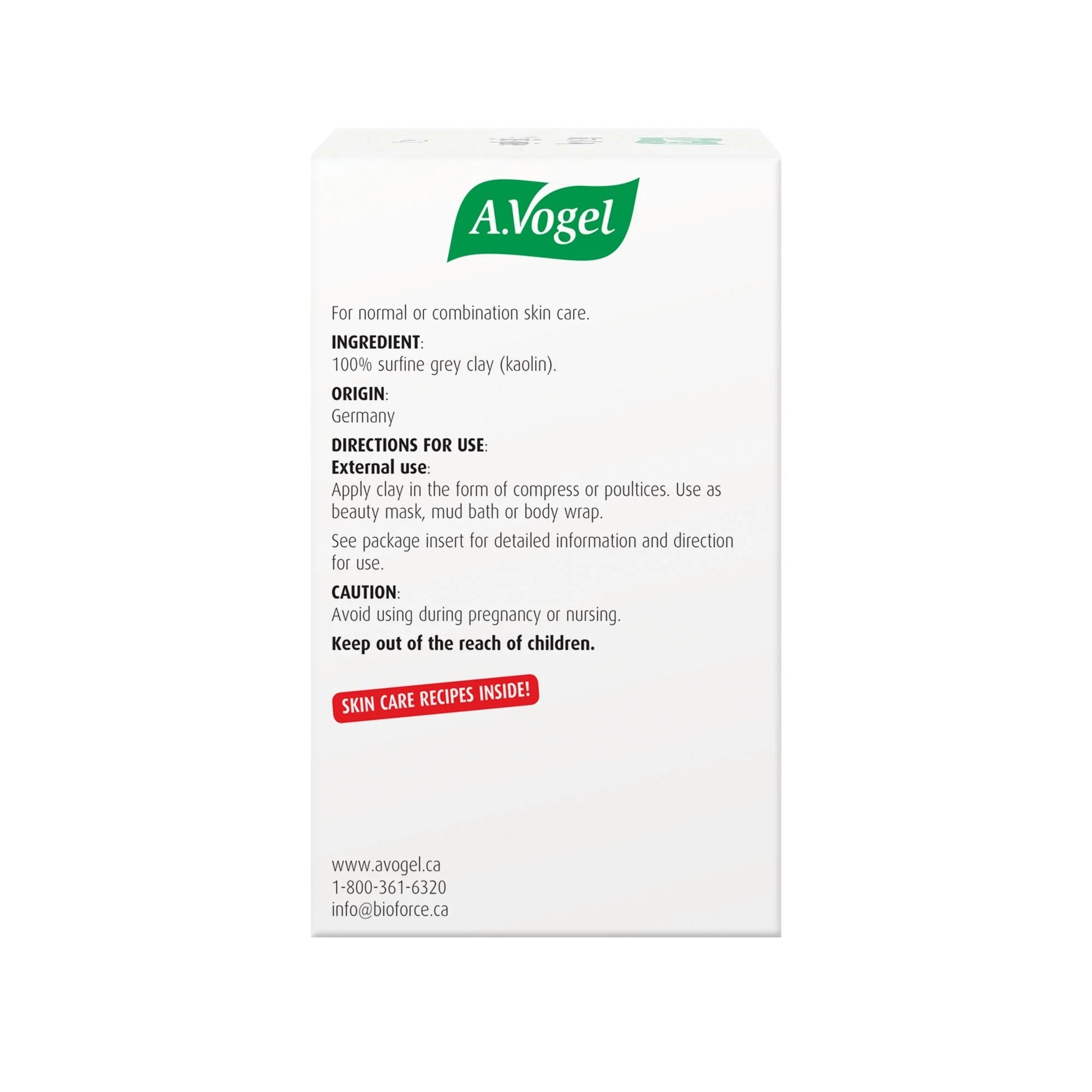 Grey Clay | A.Vogel | 450 g