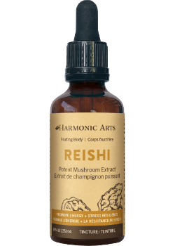 Reishi Mushroom Tincture by Harmonic Arts® – Adaptogenic Stress & Immune Support | 50, 100 or 500 mL