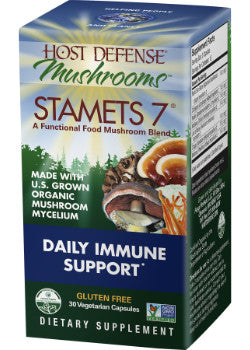 Stamets 7® Capsules | Host Defense® Mushrooms™ | Various Sizes