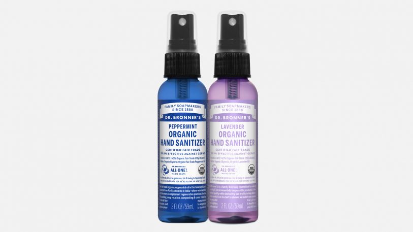 Organic Hand Sanitizer by Dr. Bronner’s® – Clean & Natural Hand Hygiene | 59 mL
