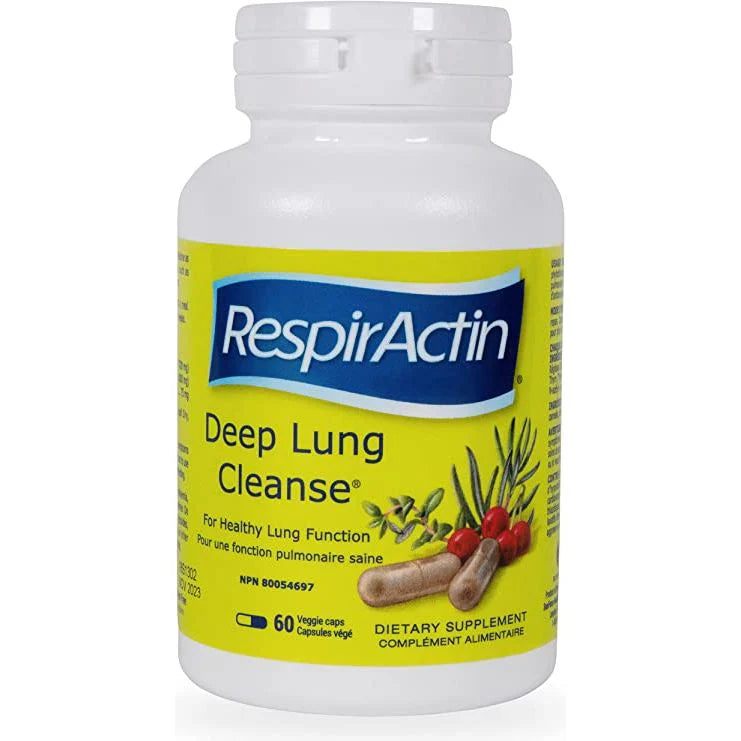 Deep Lung Cleanse|RespirActin|120 vcaps
