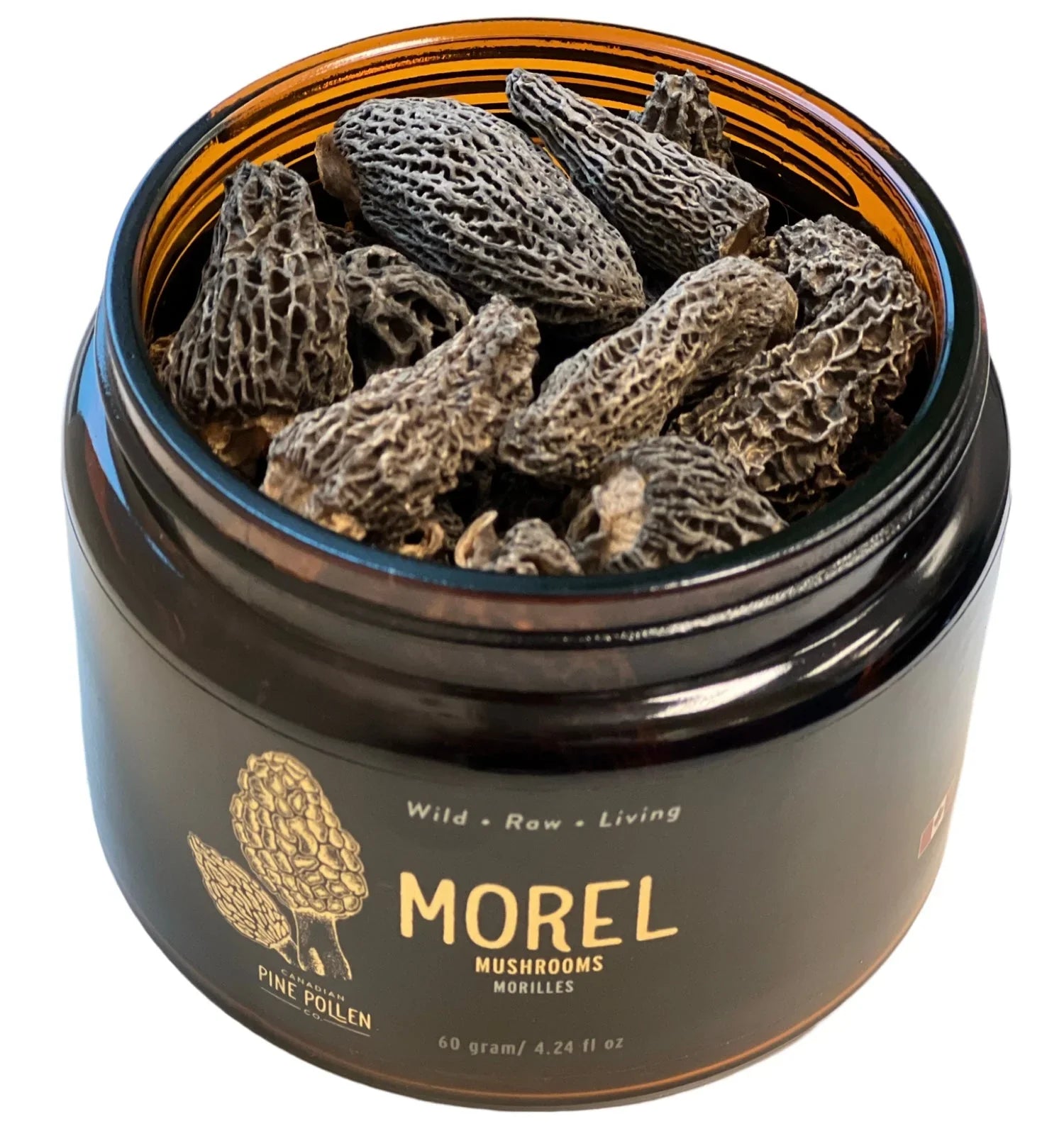 Morel Mushoom | Canadian Pine Pollen® | (60 Gram)