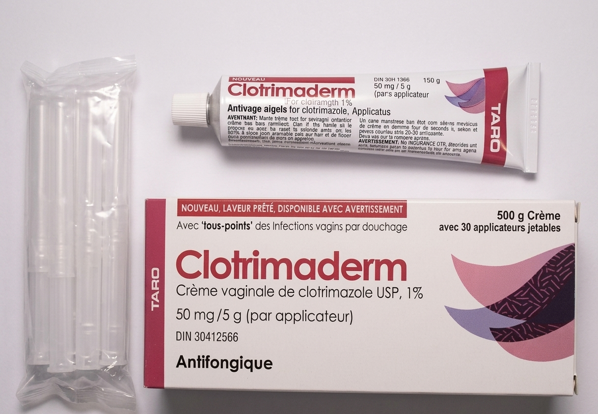 Clotrimaderm Vaginal Cream 1% by TARO – Clotrimazole Cream for Vaginal Yeast Infection Relief | Multiple Sizes