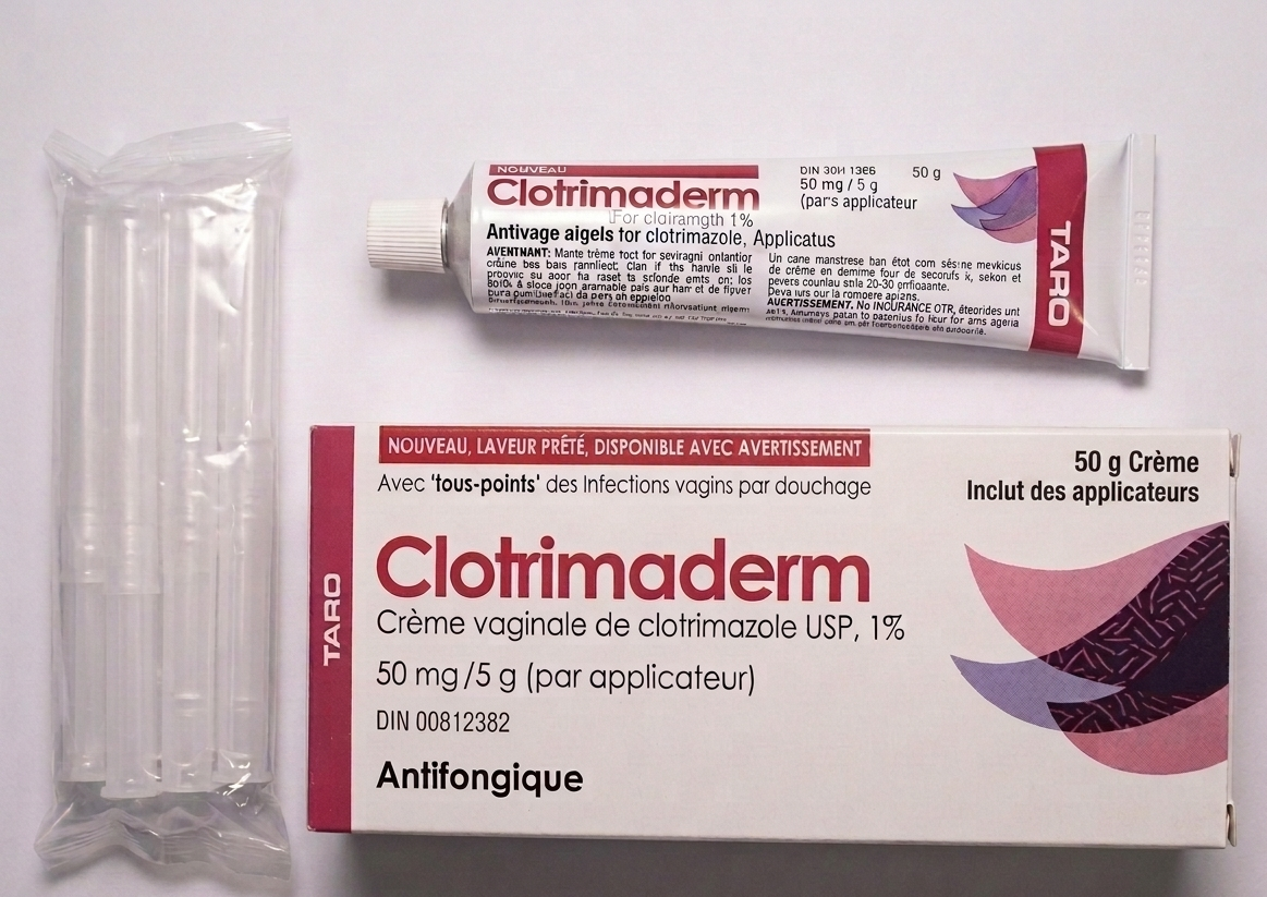 Clotrimaderm Vaginal Cream 1% by TARO – Clotrimazole Cream for Vaginal Yeast Infection Relief | Multiple Sizes