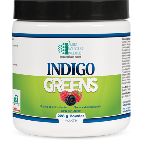 Indigo Greens Powder | Ortho Molecular | 228 g