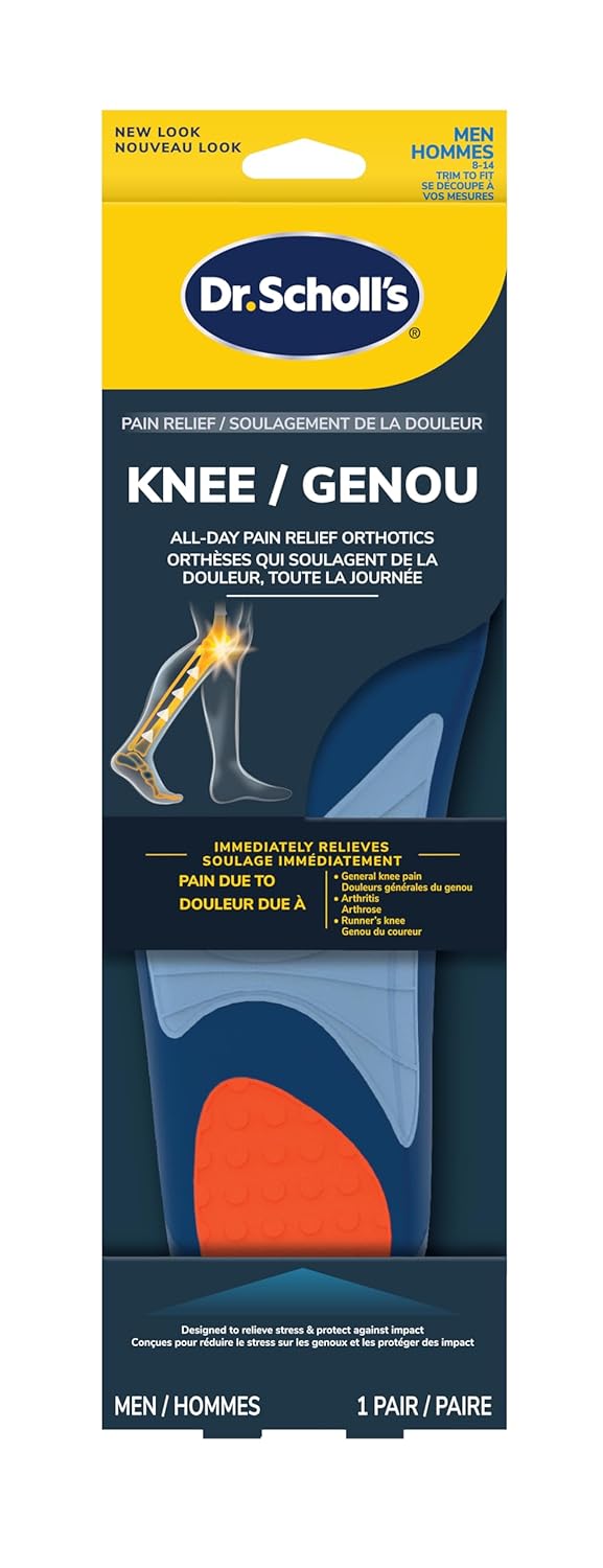Knee All-Day Pain Relief Orthotics -For Him | Dr. Scholl's® | 1 Pair