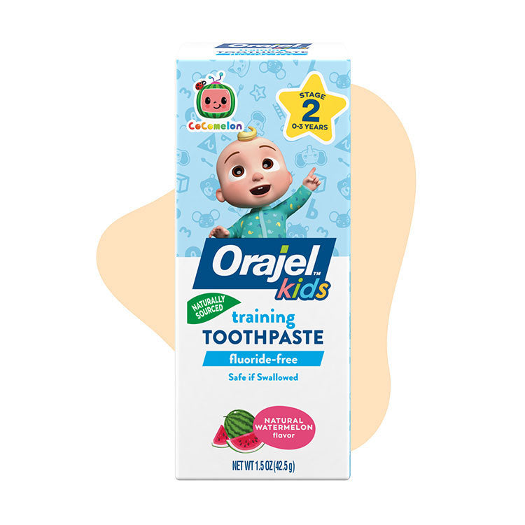Fluoride-Free Training Toothpaste | Orajel™ Kids | Tube