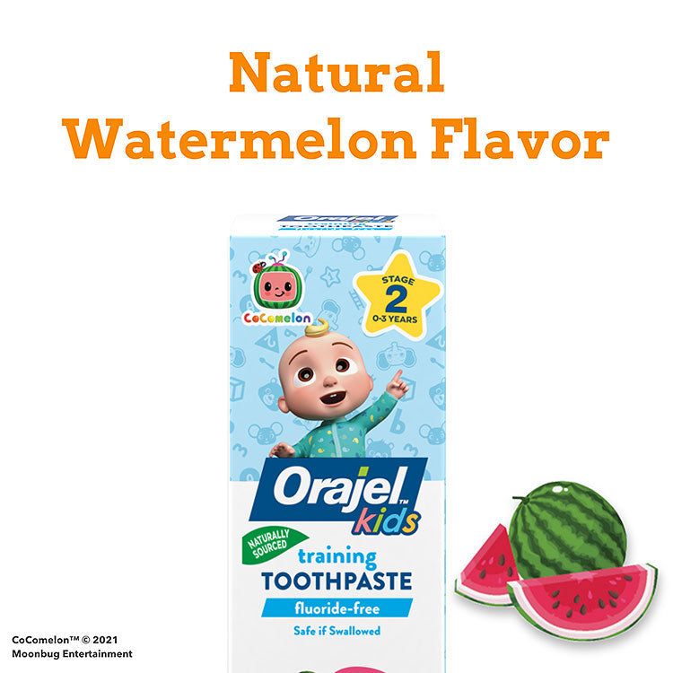 Fluoride-Free Training Toothpaste | Orajel™ Kids | Tube