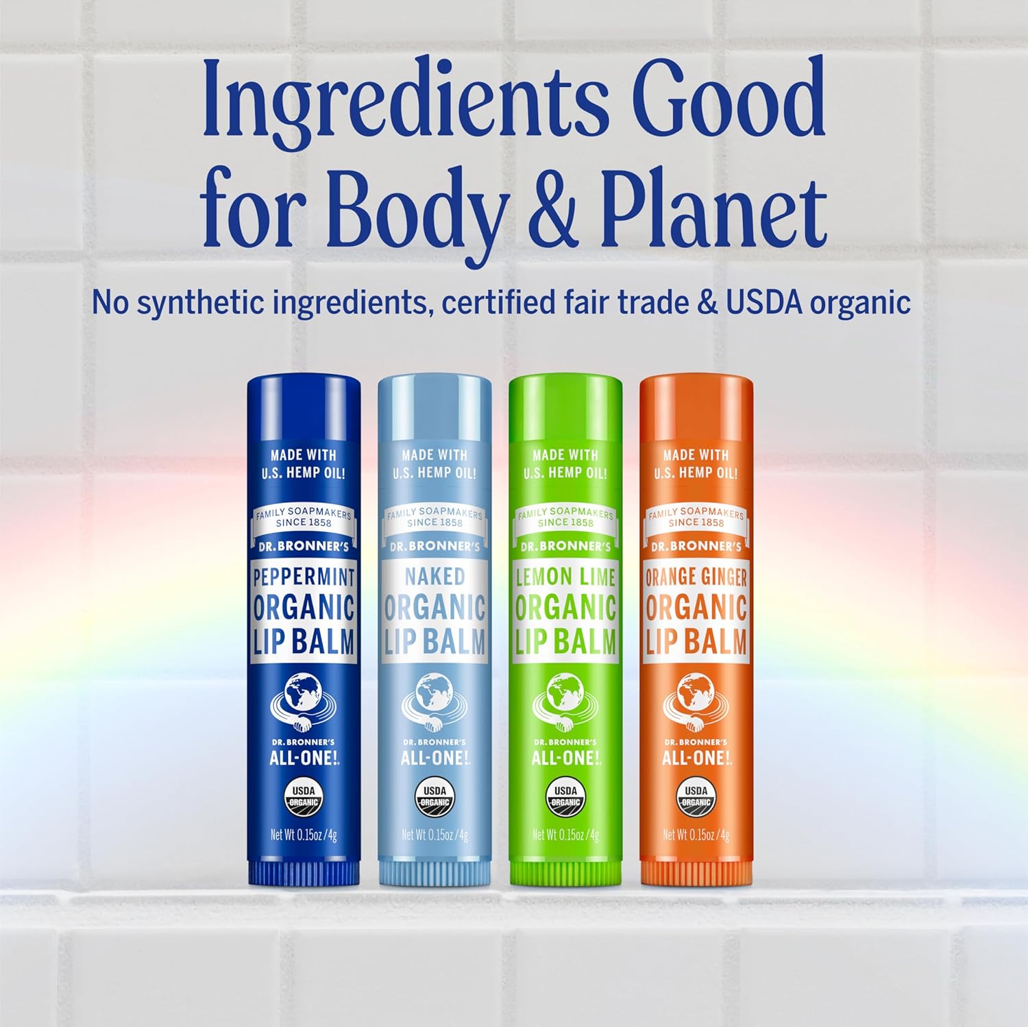 Organic Lip Balm | Dr. Bronner's | 4g