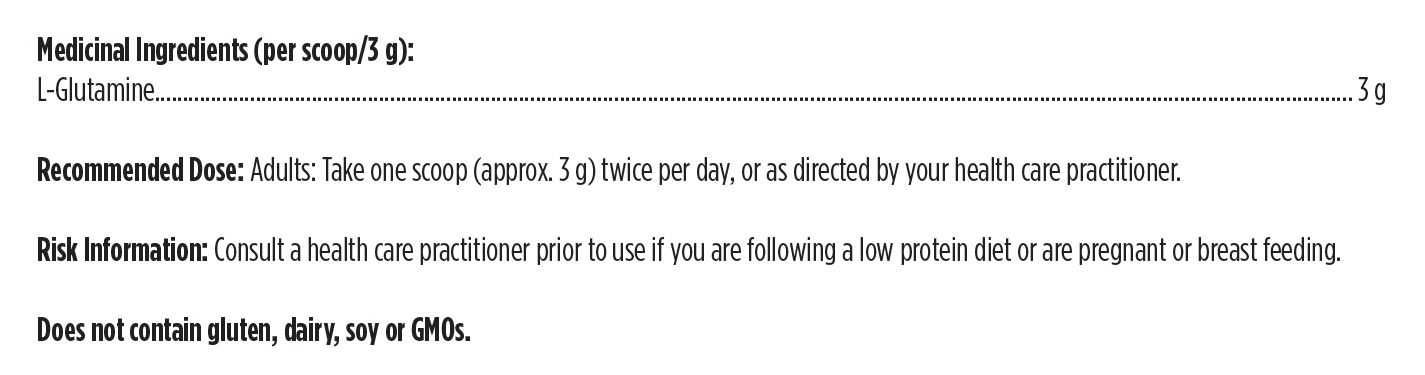 L-Glutamine Powder | Designs for Health® | 250 g (8.8 oz)