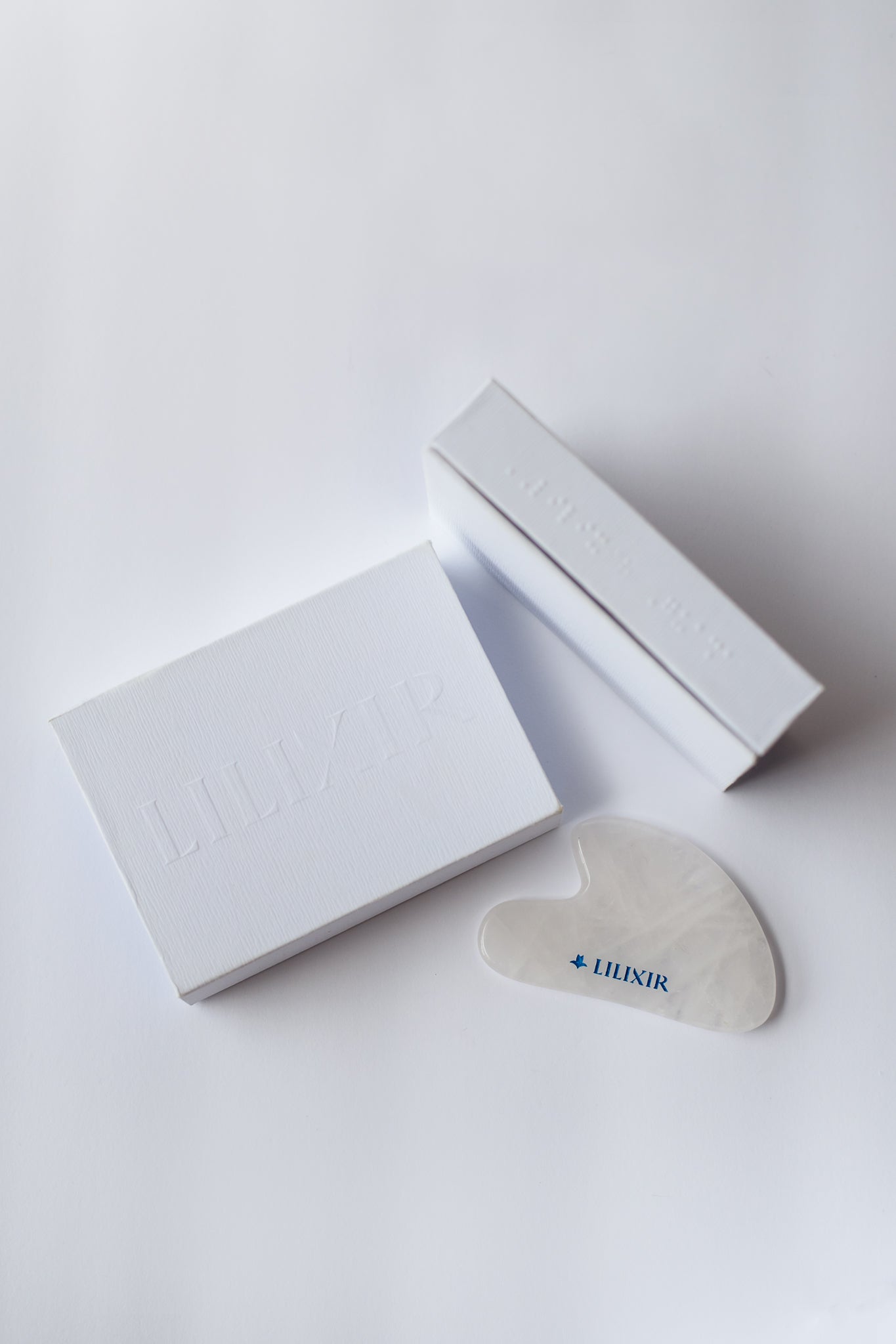 White Crystal Gua Sha Acupressure Tool
