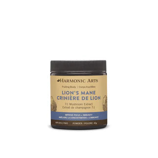 Lion's Mane Mushroom Powder | Harmonic Arts® | 45 or 100 or 454 g Jar