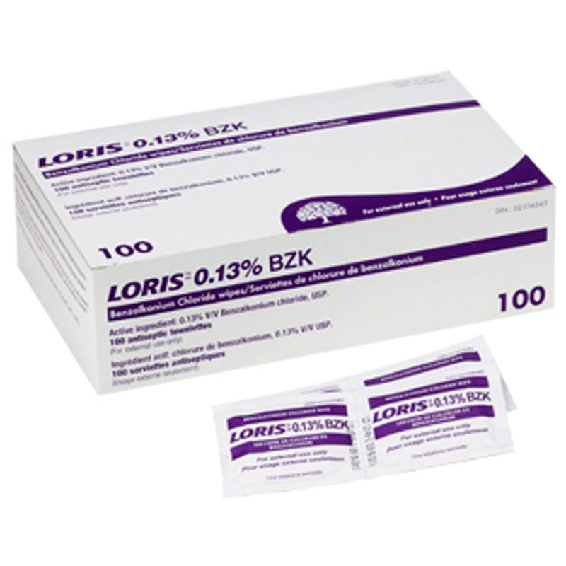 Loris BZK Antiseptic Wipe