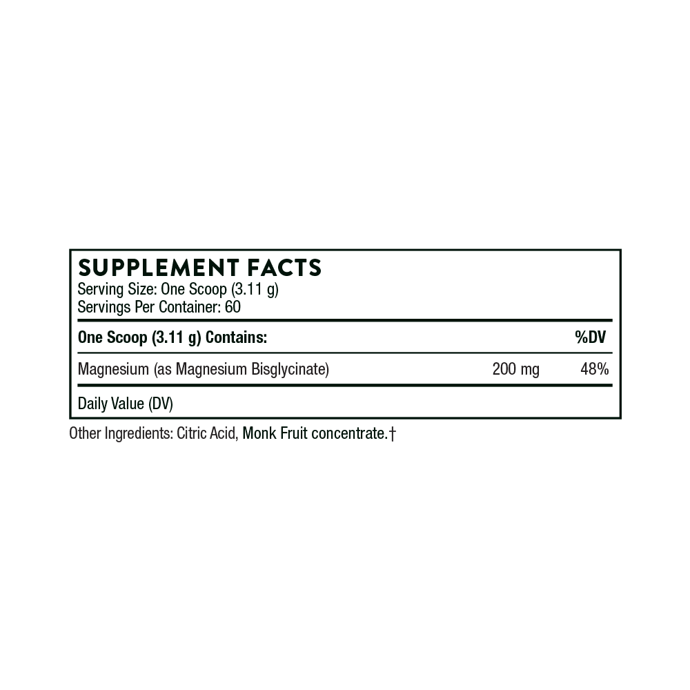Magnesium Bisglycinate | Thorne® | 6.5 oz