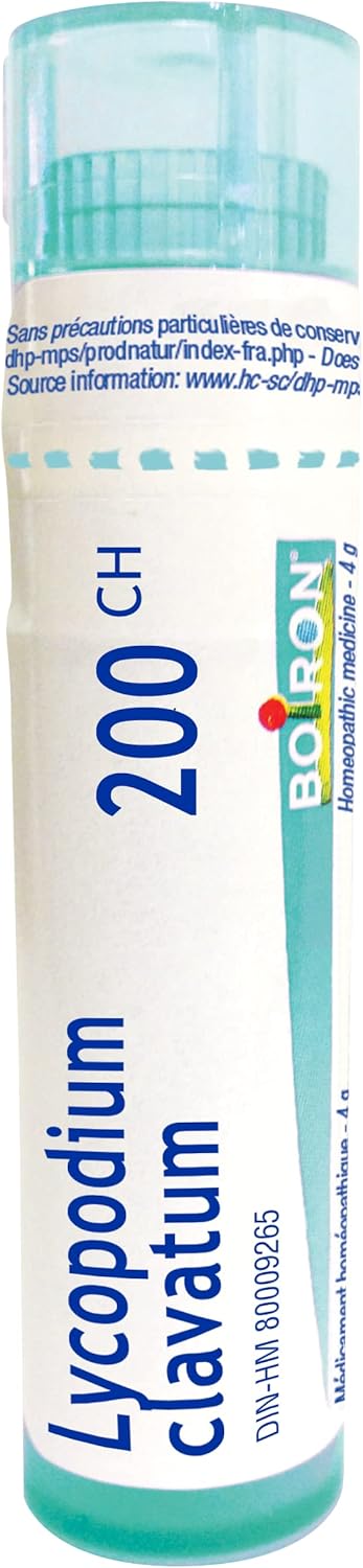 Lycopodium clavatum 30ch | Boiron® |Each tube contains 4 g (approximately 80 pellets)