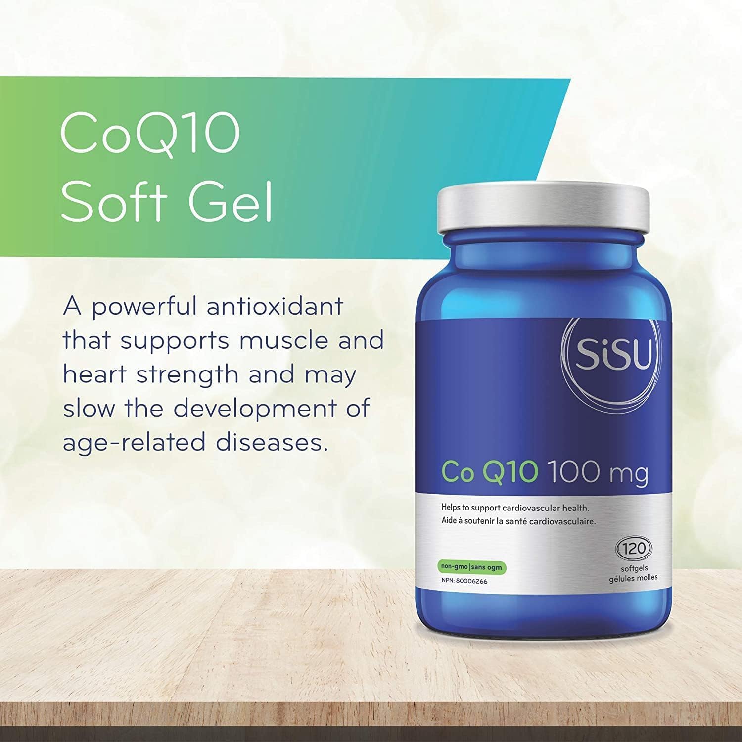 Co Q10 100 mg | SISU | 120 SG