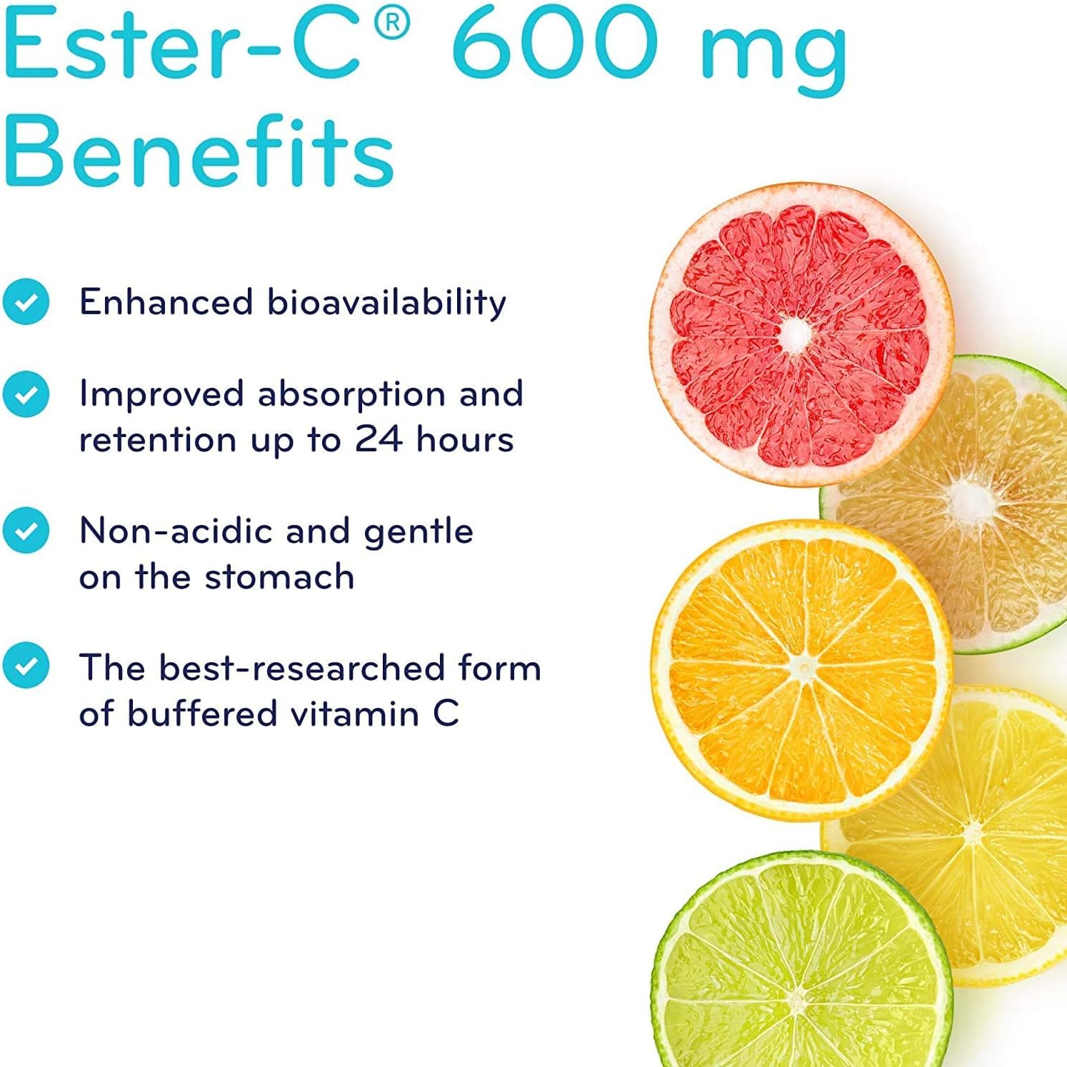 Ester-C 600mg | Sisu | 120 caps