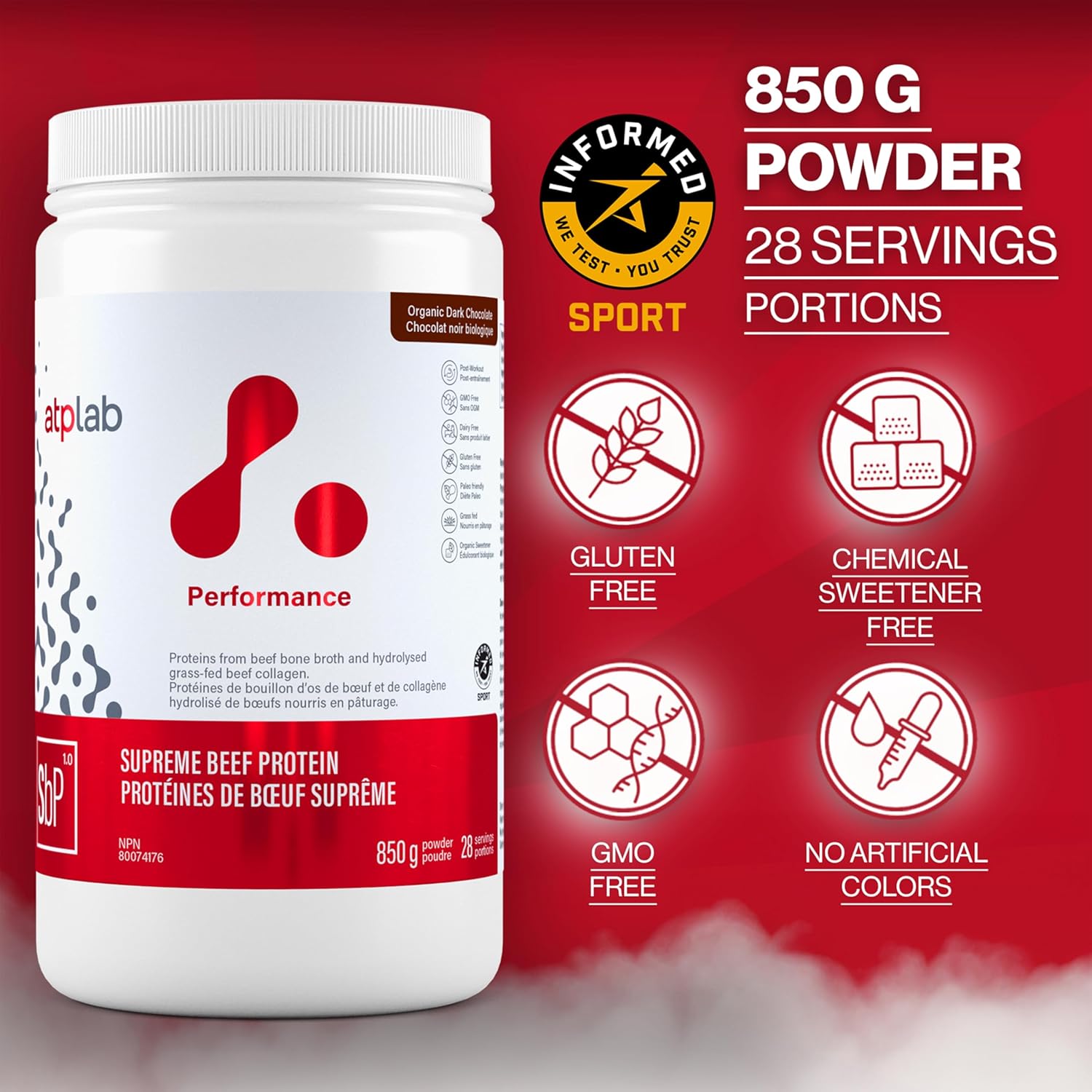 Supreme Beef Protein | ATP LAP | Various Flavours & Sizes