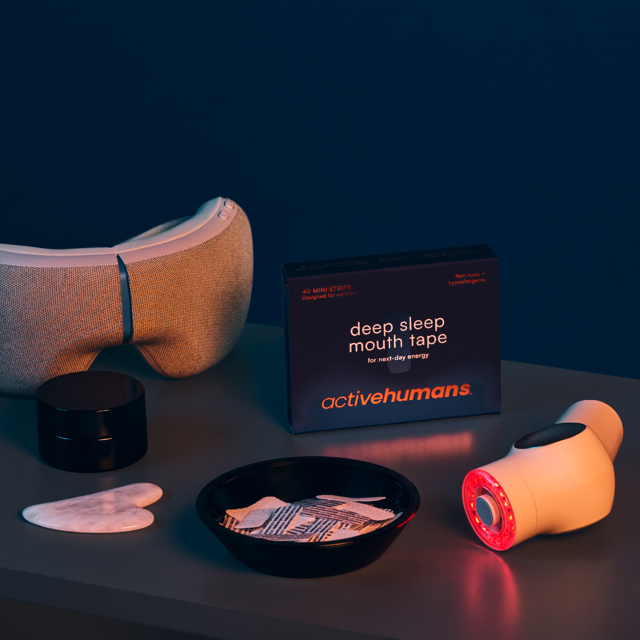 Active Humans Deep Sleep Mouth Tape 40 MINI STRIPS