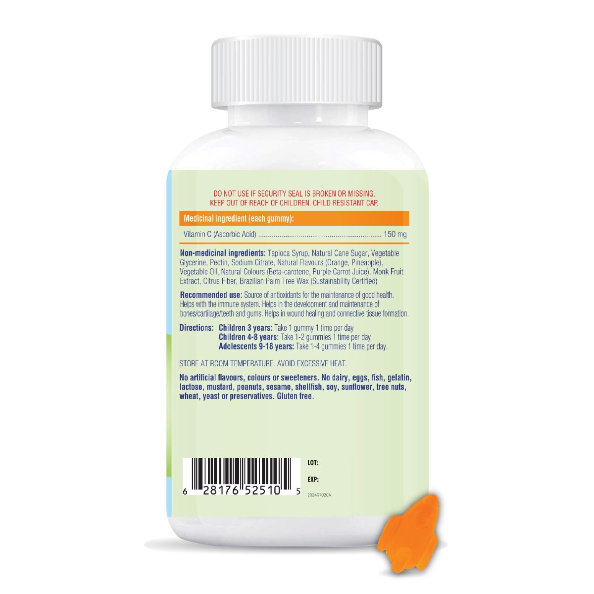 Vitamin C Gummies | allKiDz® | 80 Gummies