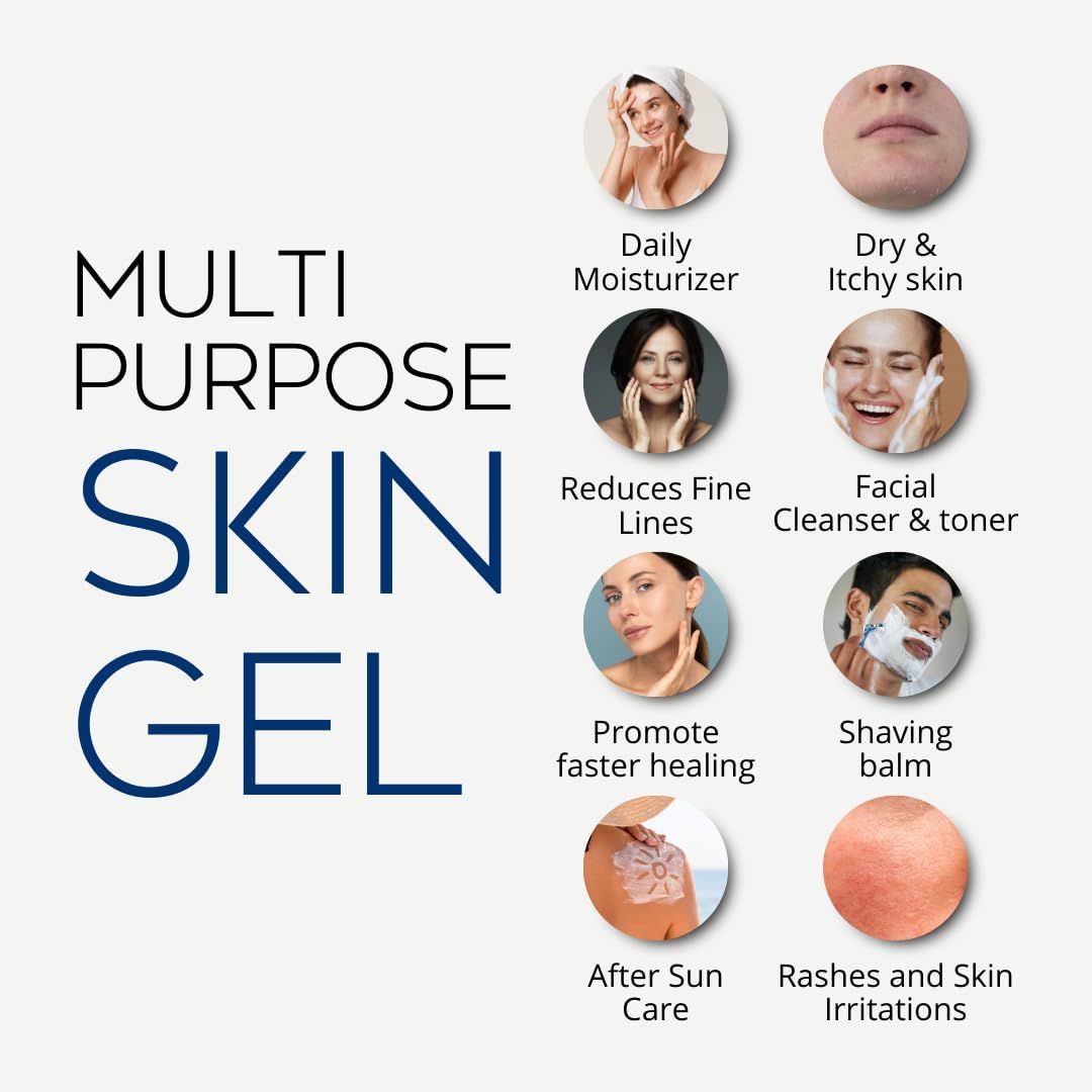 True Natural Moisturizing Skin Gel | Nature's Aid | Different Sizes