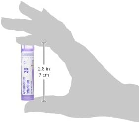 Antimonium Tartaricum 30C | Boiron® | Each tube contains 4 g (approximately 80 pellets)