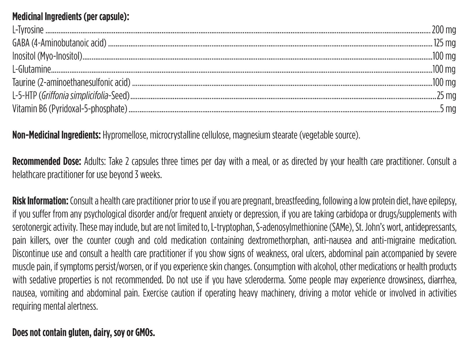 Neurolink™ | Designs for Health® | 180 Vegetarian Capsule