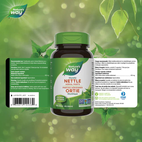 Nettle Herb | Nature's Way® | 100 Capsules