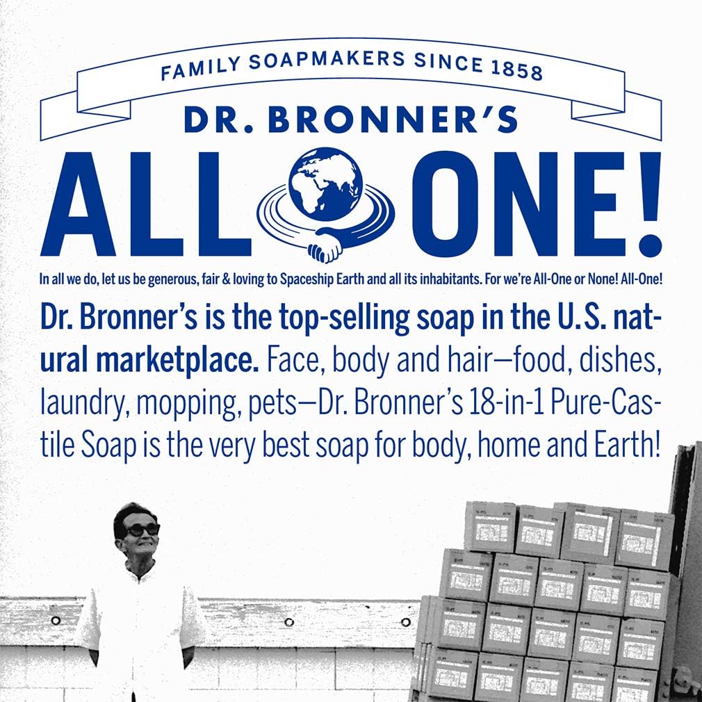 Organic Shaving Soap | Dr. Bronner's | Lavender, 207 mL