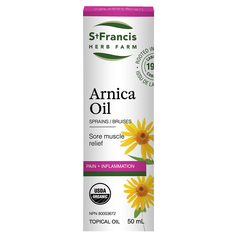 Arnica Oil | St. Francis Herb Farm | 50 mL
