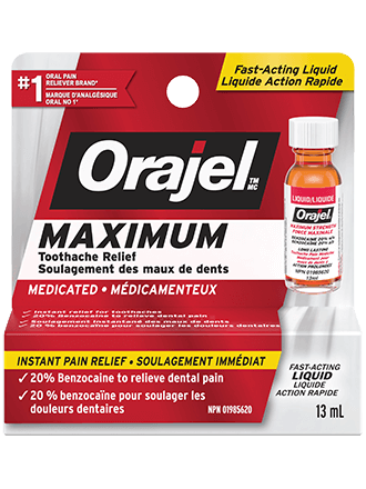 Maximum Toothache Relief Liquid | Orajel™ | 13 mL