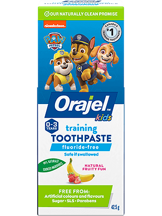 Fluoride-Free Training Toothpaste | Orajel™ Kids | Tube