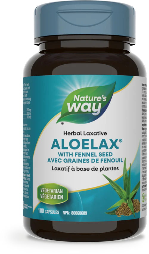 Aloelax, with Fennel Seed | Nature's Way® | 100 Capsules