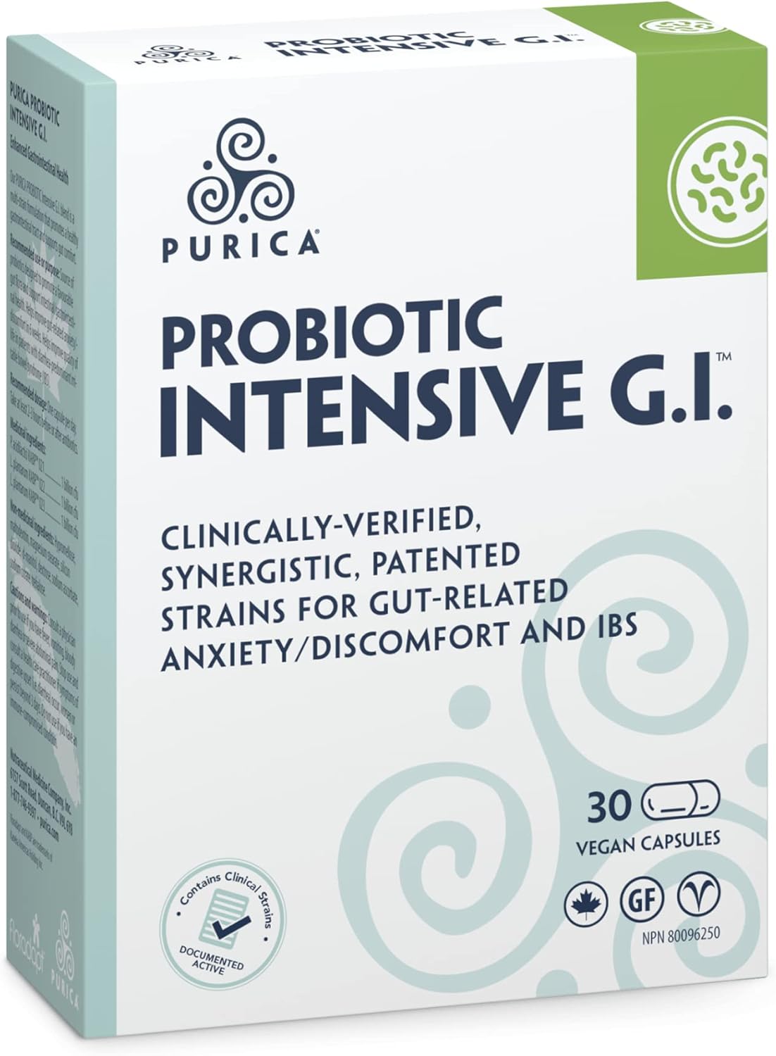 Probiotic Intensive GI|PURICA |30 Veggie Capsules