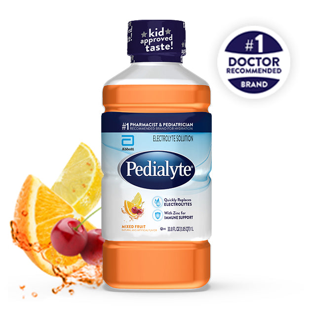 Electrolyte Oral Rehydration Solution | Pedialyte® | 1 L (1000 mL)