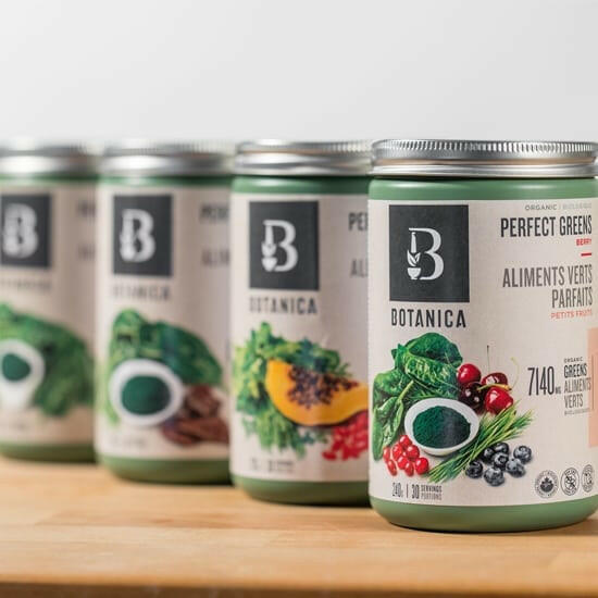 Perfect Greens Powder | Botanica | Various Flavors and Sizes