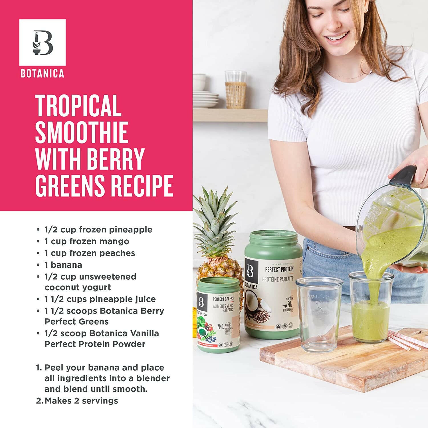 Perfect Greens Powder | Botanica | Various Flavors and Sizes