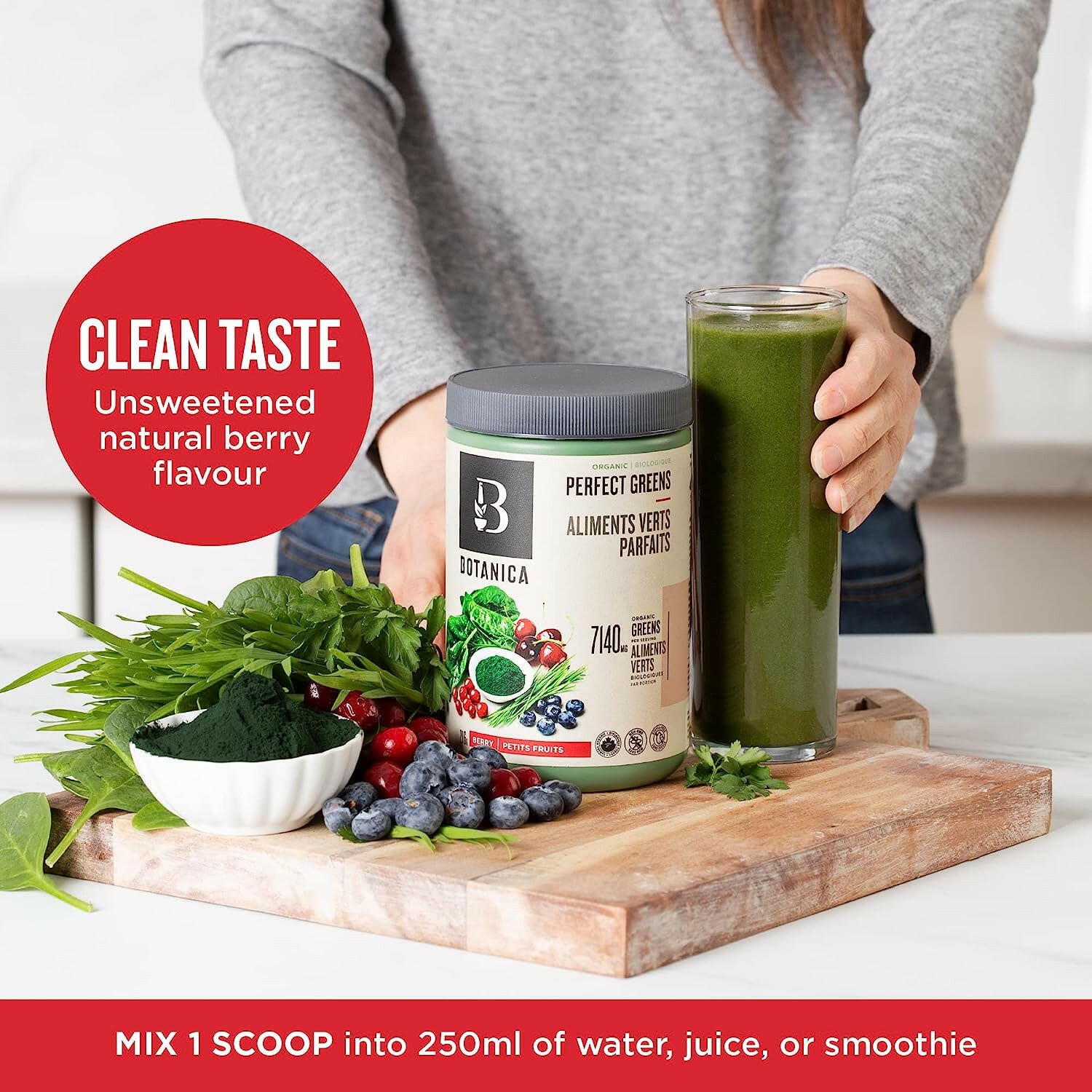 Perfect Greens Powder | Botanica | Various Flavors and Sizes