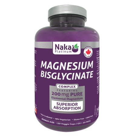 Magnesium Bisglycinate | Naka Platinum | BONUS SIZE
