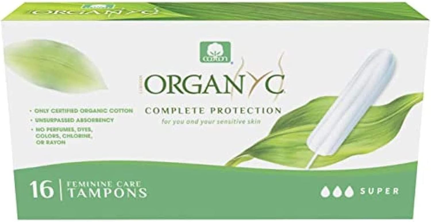 Tampons Super | Organyc® | 16 Tampons