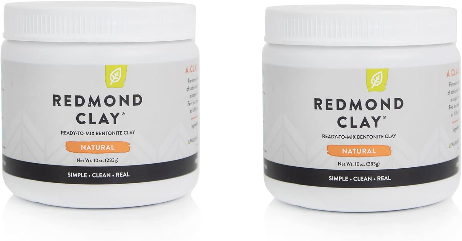 Bentonite Clay | Redmond | 238g (10 oz) Jar