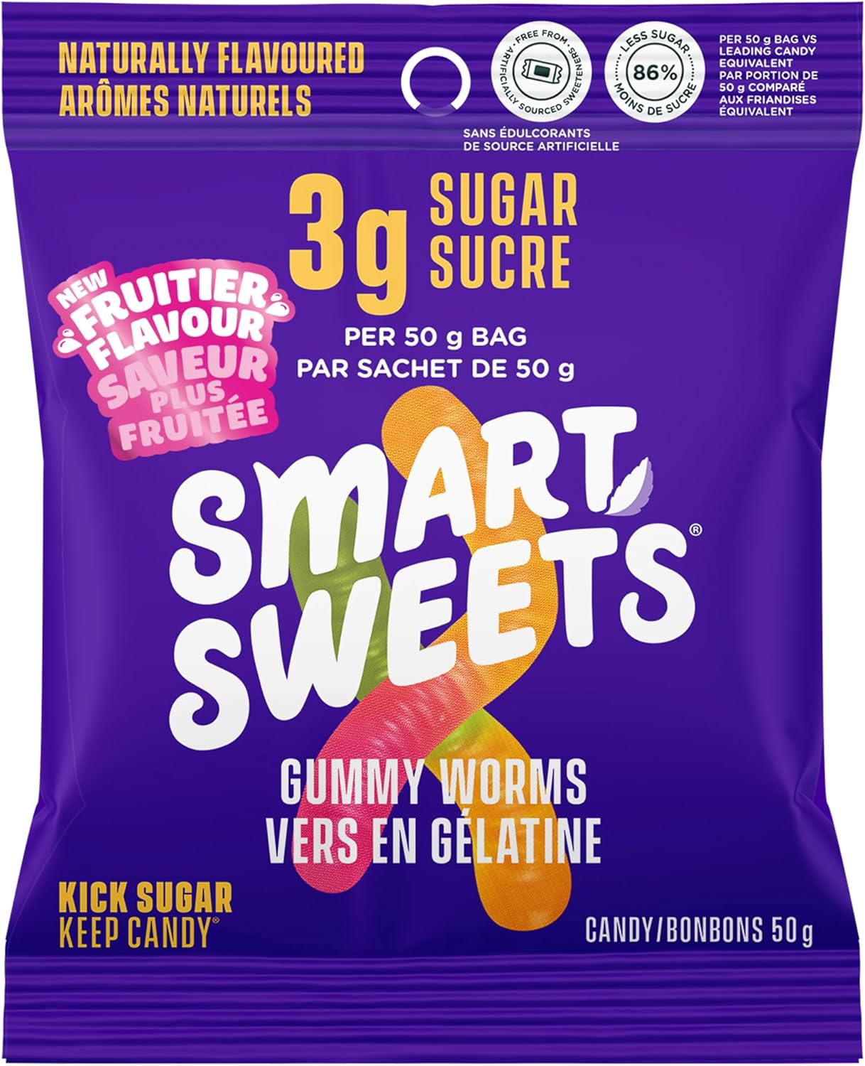 Low Sugar Candy | SmartSweets | Variety of flavour | 50 g
