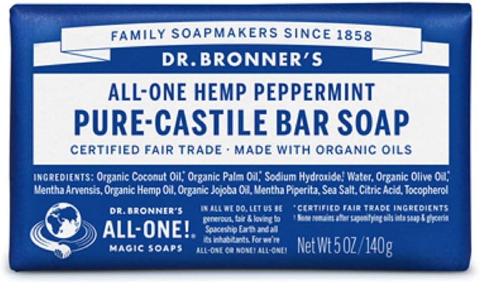 Pure-Castile Bar Soap | Dr. Bronner’s | 140 gr