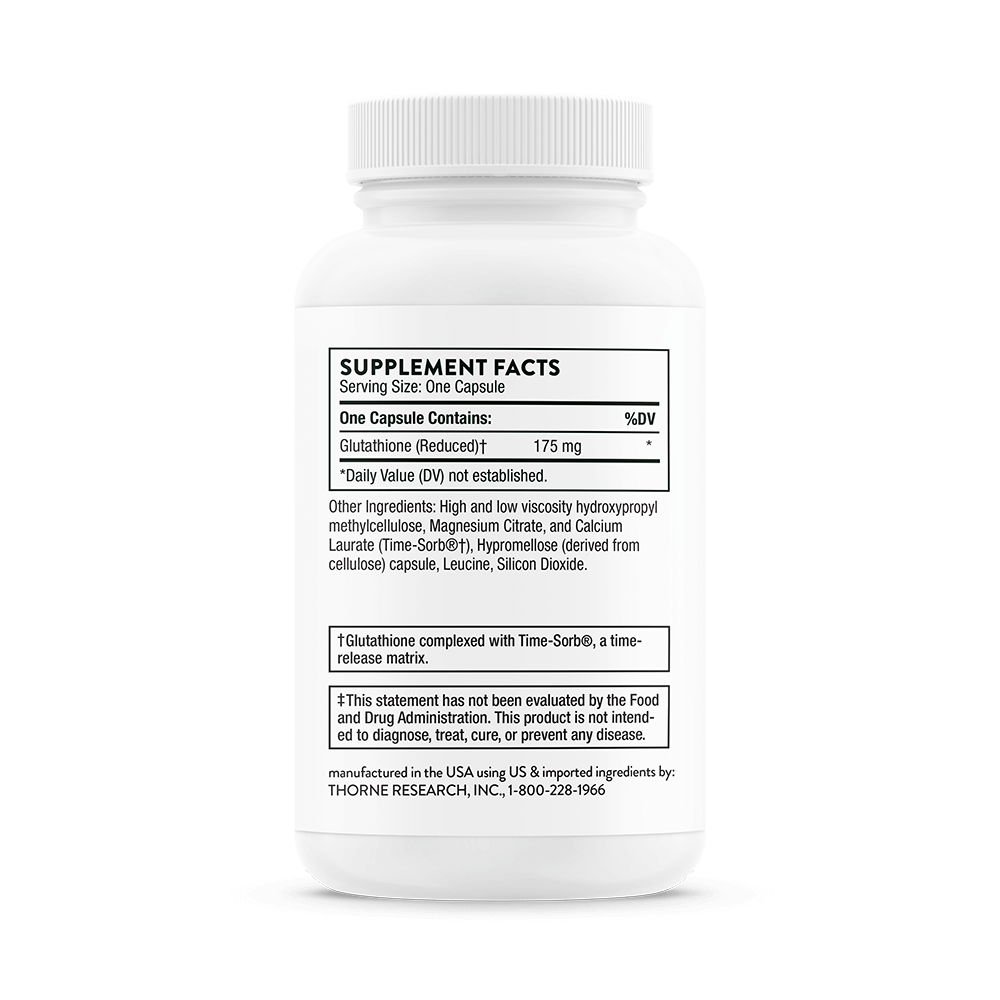 Glutathione-SR | Thorne® | 60 Capsules