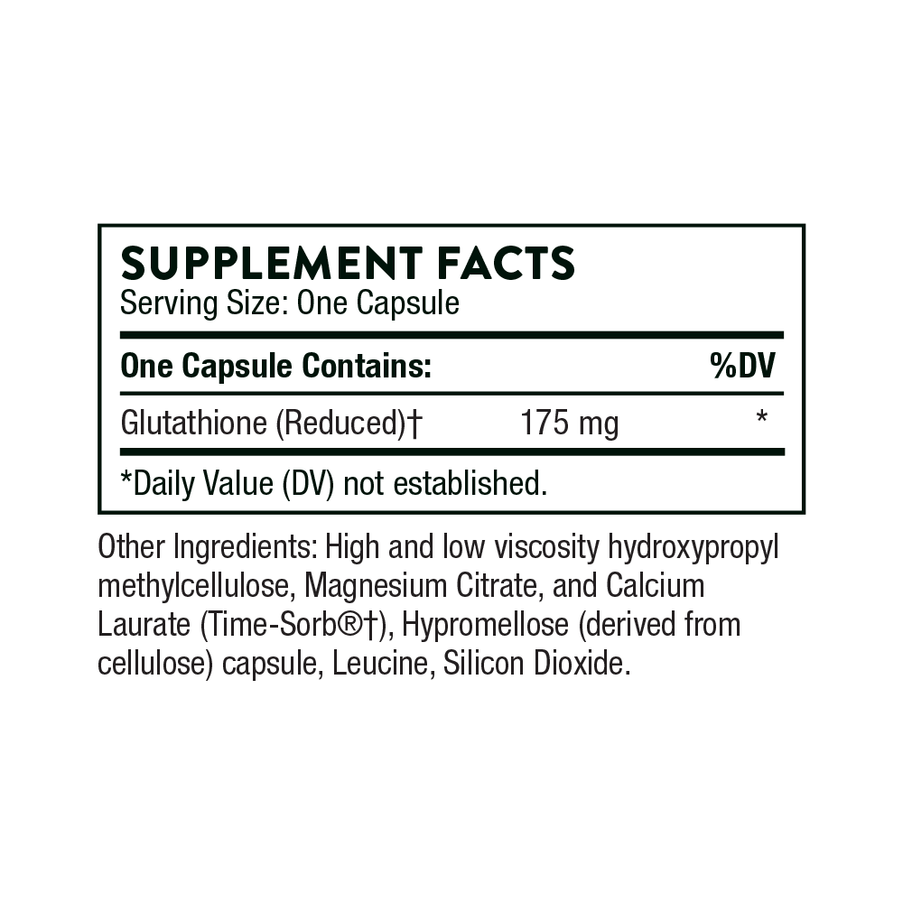 Glutathione-SR | Thorne® | 60 Capsules