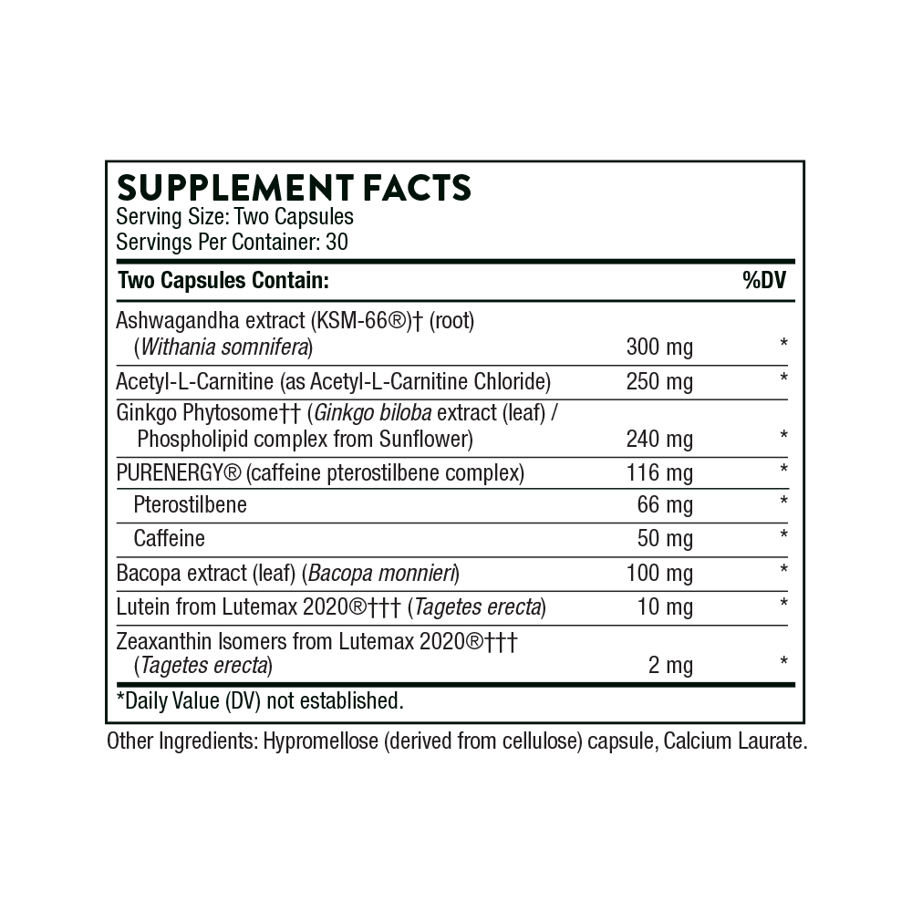 Memoractiv™ | Thorne® | 60 Capsules