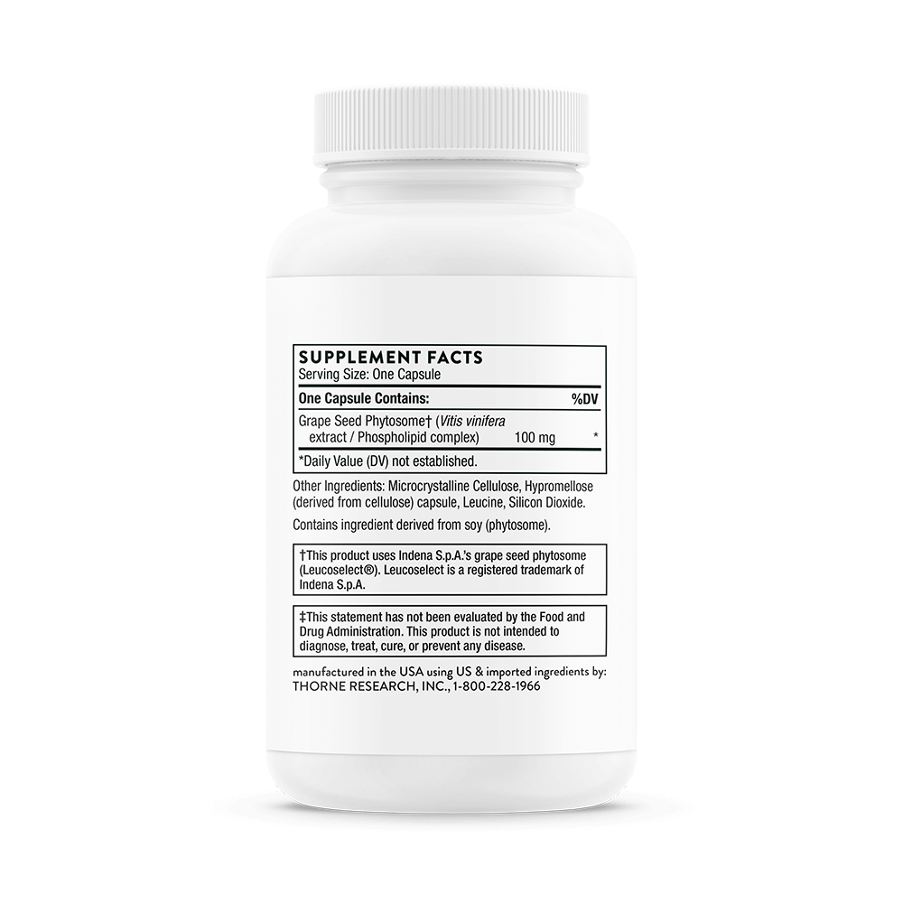 Grape Seed Extract | Thorne® | 60 Capsules