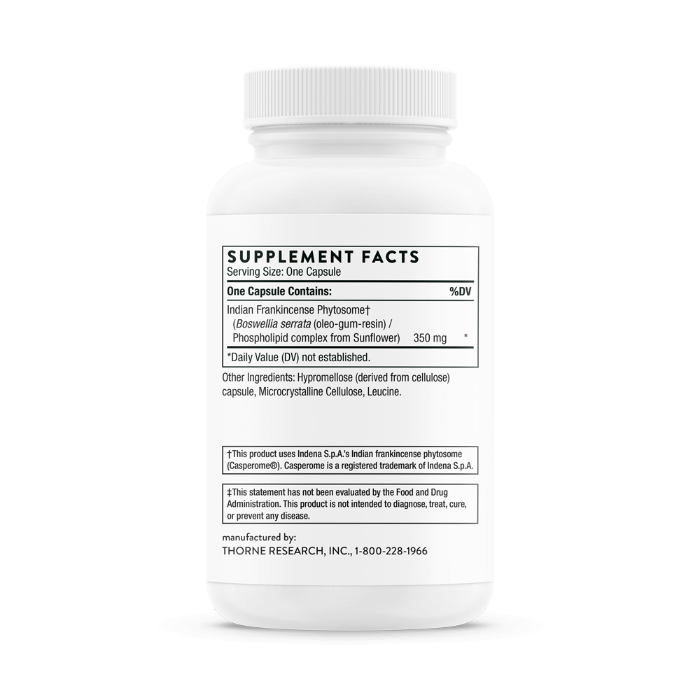 Boswellia Phytosome | Thorne® | 60 Capsules