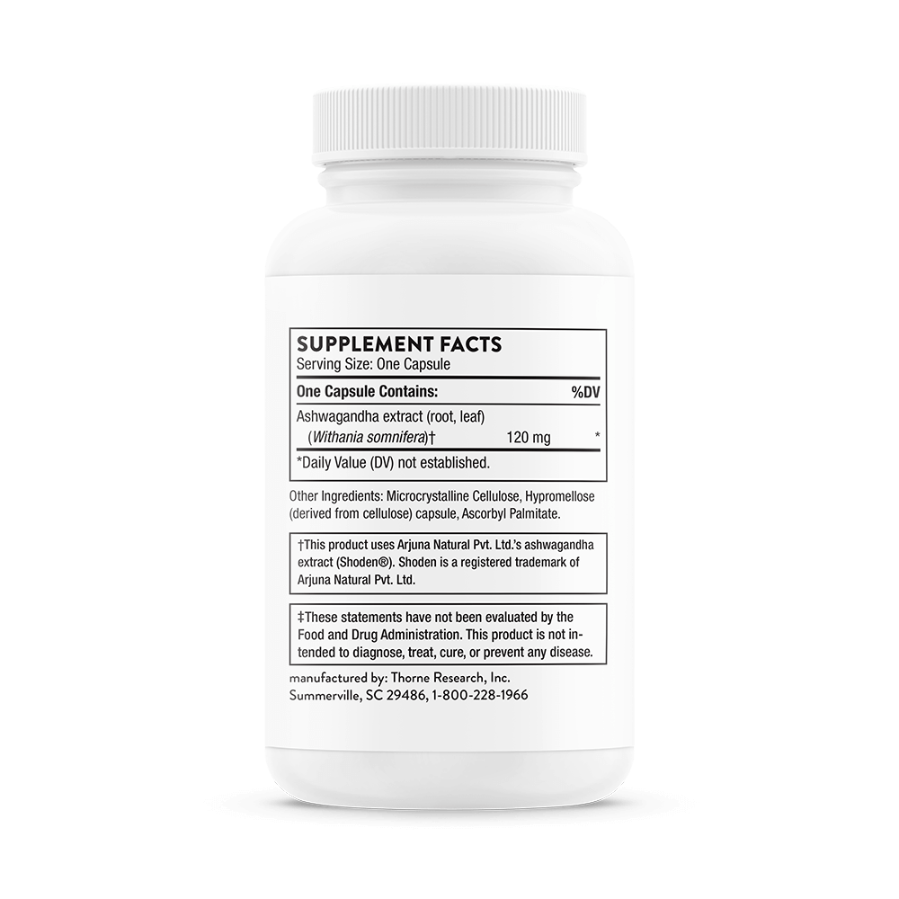 Ashwagandha | Thorne® | 30 Capsules