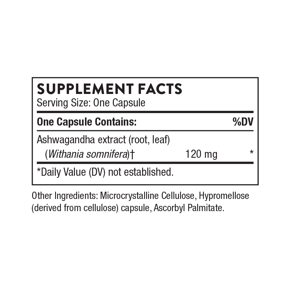 Ashwagandha | Thorne® | 30 Capsules